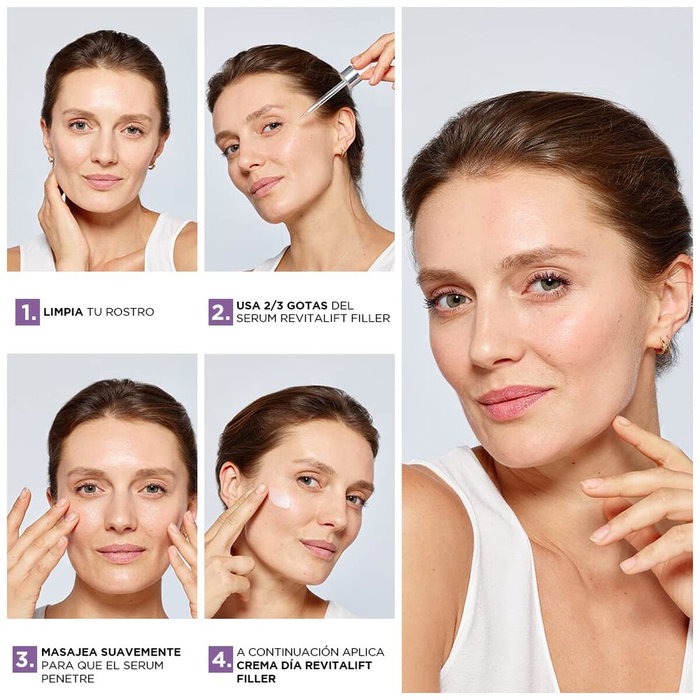 L'Oréal Paris Revitalift Filler Sérum Anti-arrugas con Ácido Hialurónico 30 ml L'Oréal Paris Revitalift Filler Sérum Anti-arrugas con Ácido Hialurónico 30 ml