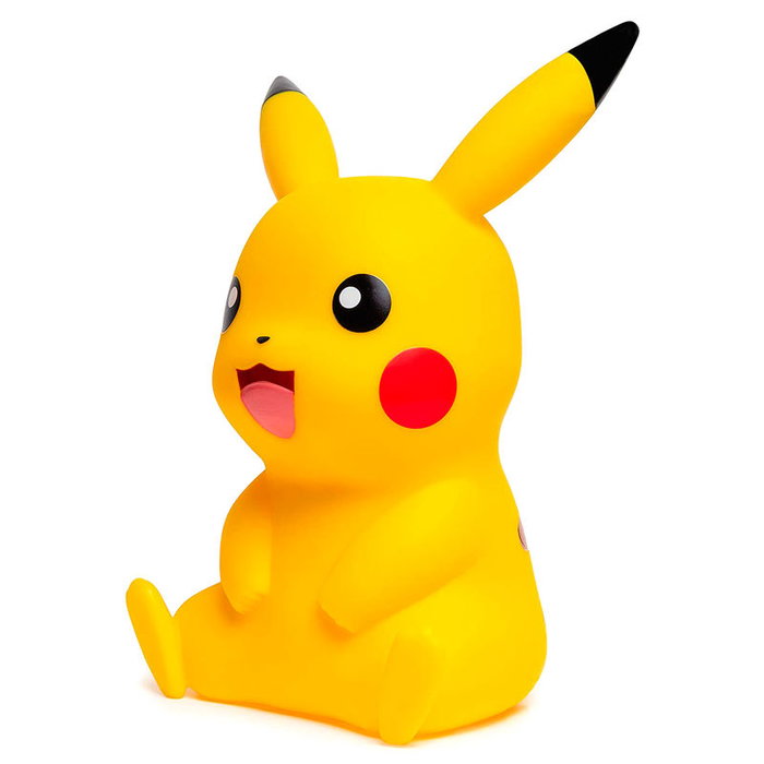 TEKNOFUN Lámpara LED 3D Pikachu Pokémon 40cm Inalámbrica con Botón ON/OFF TEKNOFUN Lámpara LED 3D Pikachu Pokémon 40cm Inalámbrica con Botón ON/OFF