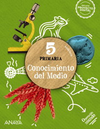 ANAYA, CONOCIMIENTO DEL MEDIO 5º PRIMARIA. OPERACIÓN MUNDO. ANDALUCÍA 2023 - ANAYA