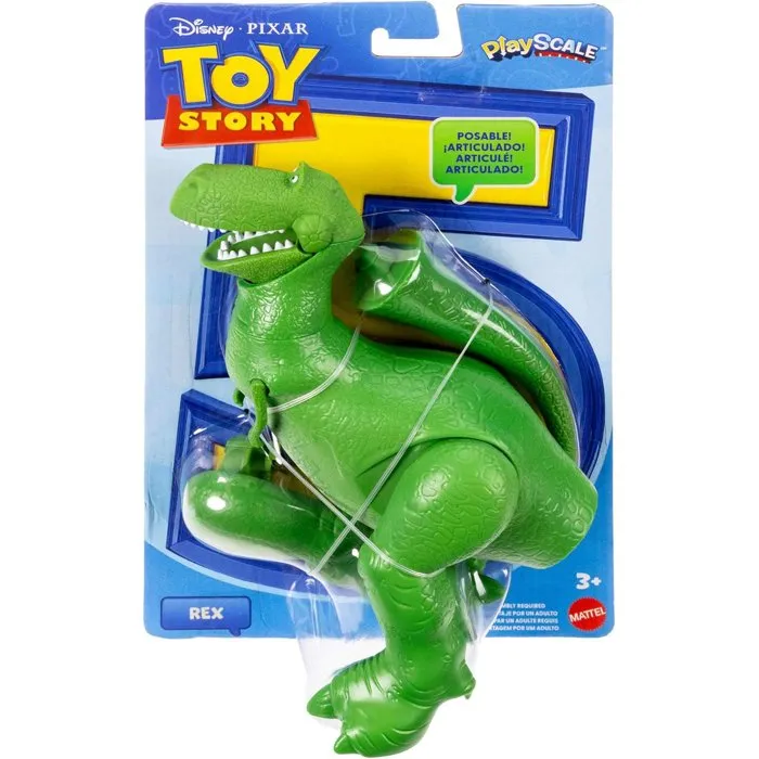 Mattel Figura de Rex - 17 cm - Disney Pixar Mattel Figura de Rex - 17 cm - Disney Pixar