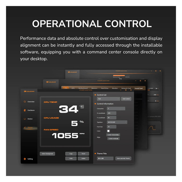 Cougar CGR-PSDVPRGB-W-240 Refrigeración Líquida Todo en Uno, 2x12cm ARGB PWM, Blanco