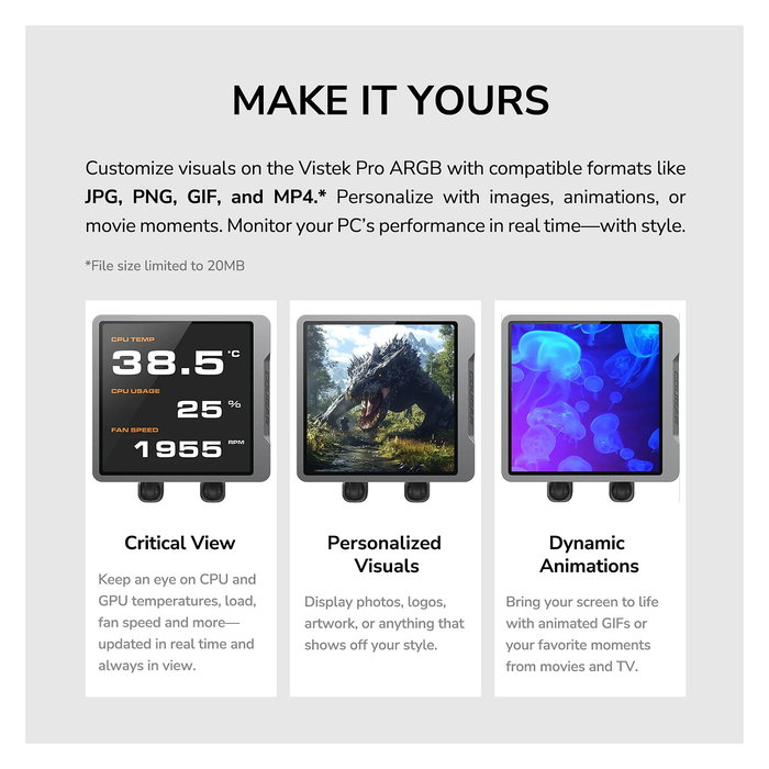 Cougar CGR-PSDVPRGB-W-240 Refrigeración Líquida Todo en Uno, 2x12cm ARGB PWM, Blanco