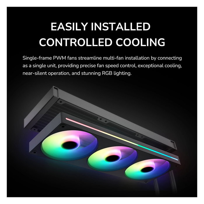 Cougar CGR-PSDVPRGB-W-240 Refrigeración Líquida Todo en Uno, 2x12cm ARGB PWM, Blanco