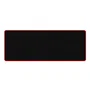 Redragon P003 Suzaku Alfombrilla de Ratón Gaming L (800x300 mm) Tela Superficie, Base Antideslizante, Bordes Rematados - Negro y Rojo