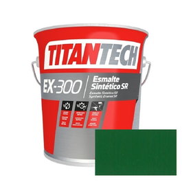 TITAN Esmalte S/R EX300 Verde Ral 6002 4L Titantech