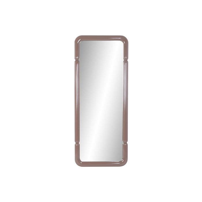 DKD Home Decor Espejo Moderno Lacado Moka de MDF y Cristal 170x70 cm