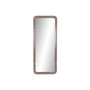 DKD Home Decor Espejo Moderno Lacado Moka de MDF y Cristal 170x70 cm