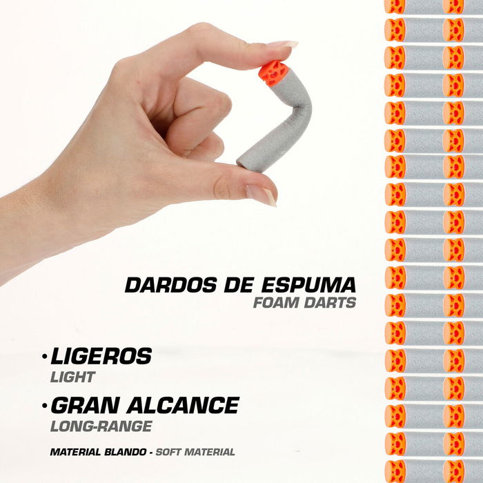 Pistola de Dardos Colorbaby 43 x 25 x 6,5 cm 4 Unidades