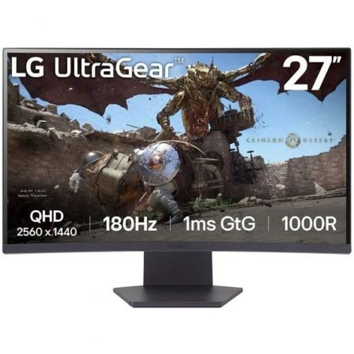 LG UltraGear 27GS60QC-B Curvo QHD 180Hz 1ms VA Negro