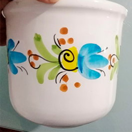 Tarro recto 15 cm Deco Residencia