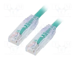 PANDUIT Patch Cord Cat 6 U/UTP RJ45 0,5m Verde
