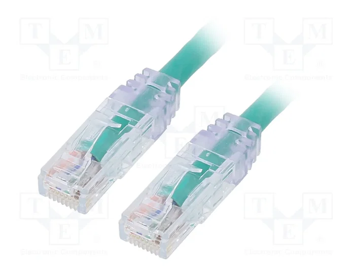 PANDUIT Patch Cord Cat 6 U/UTP RJ45 0,5m Verde PANDUIT Patch Cord Cat 6 U/UTP RJ45 0,5m Verde