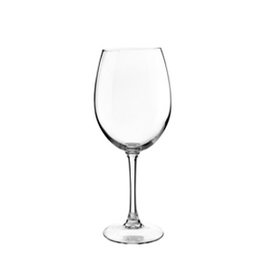 VICRILA Copa de Mesa Syrah - Vidrio Templado - Altura 20.2 cm, Diámetro 8 cm, Capacidad 35 cl - Borde Grueso (Set de 6)