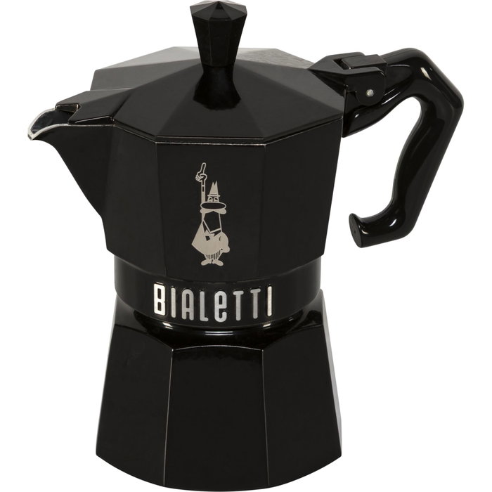 Bialetti Moka Express Exclusive 3TZ Black Bialetti Moka Express Exclusive 3TZ Black