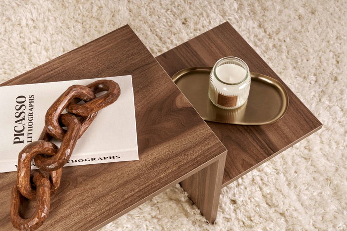 Nordure Mesa de Café Nogal Harmony