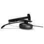 EPOS Adapt 135 USB-A II Auriculares Diadema para Oficina/Centro de Llamadas, con Microfono Boom Cancelacion de Ruido, Alambrico, USB-A, Negro
