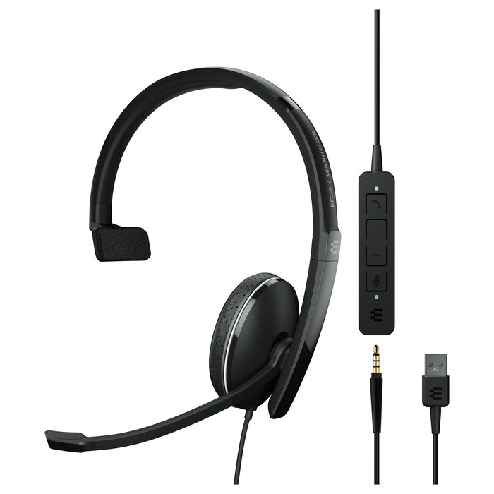 EPOS Adapt 135 USB-A II Auriculares Diadema para Oficina/Centro de Llamadas, con Microfono Boom Cancelacion de Ruido, Alambrico, USB-A, Negro EPOS Adapt 135 USB-A II Auriculares Diadema para Oficina/Centro de Llamadas, con Microfono Boom Cancelacion de Ruido, Alambrico, USB-A, Negro