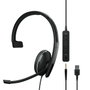EPOS ADAPT 135 USB II Auricular Monoaural Negro