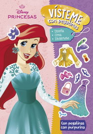 Disney Libros, PRINCESAS. VÍSTEME CON PEGATINAS 4, Disney