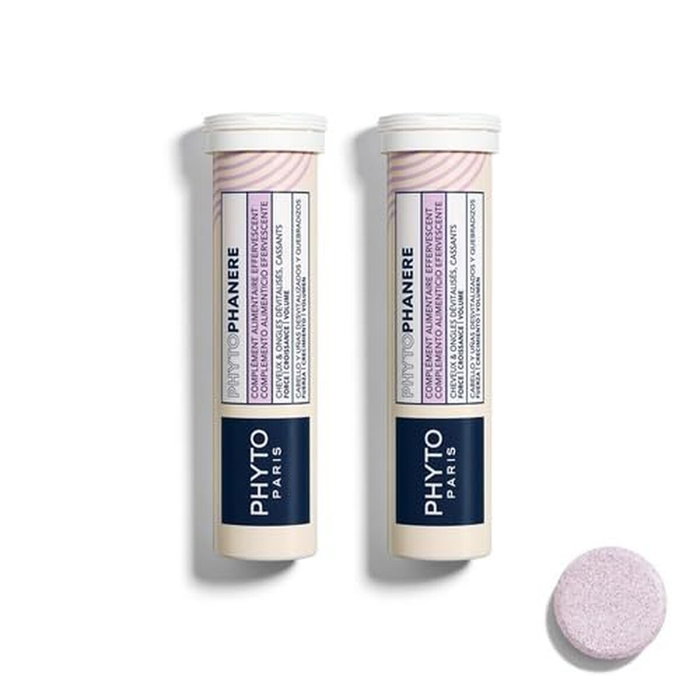 Phyto Phanère Efervescente Complemento Alimenticio para Uñas y Cabello 30 u Phyto Phanère Efervescente Complemento Alimenticio para Uñas y Cabello 30 u