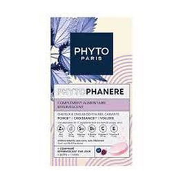 Phyto - Complejo Alimenticio Phyto Phanère Efervescente para el Cuidado de Uñas y Cabello - Complemento Nutricional
