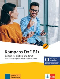 KLETT Kompass DaF B1- libro del alumno y de ejercicios - edición híbrida allango