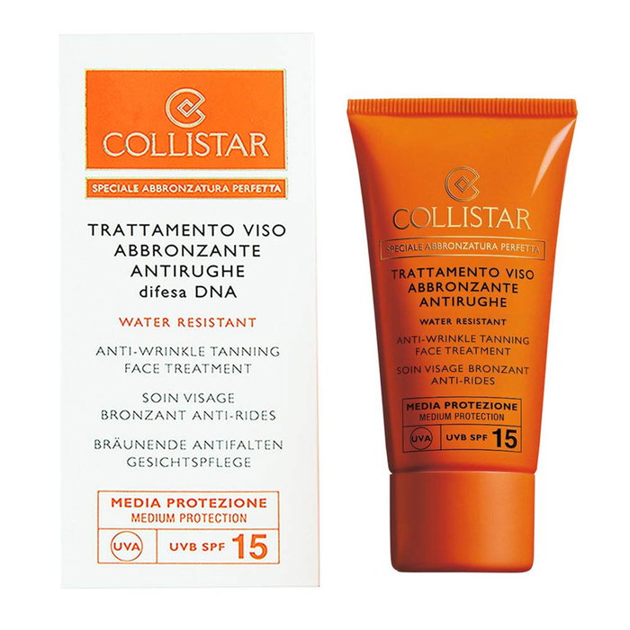 COLLISTAR Tratamiento facial antiarrugas bronceador SPF15 resistente al agua 50 ml COLLISTAR Tratamiento facial antiarrugas bronceador SPF15 resistente al agua 50 ml
