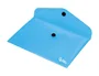 Liderpapel Carpeta Dossier con Broche Azul Translúcido DIN A7