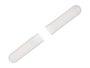 Berilo Porta Cepillos de Dientes Transparente Plástico Polipropileno 20 x 2 x 3 cm (Set de 48)