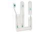 Berilo Porta Cepillos de Dientes Transparente Plástico Polipropileno 20 x 2 x 3 cm (Set de 48)