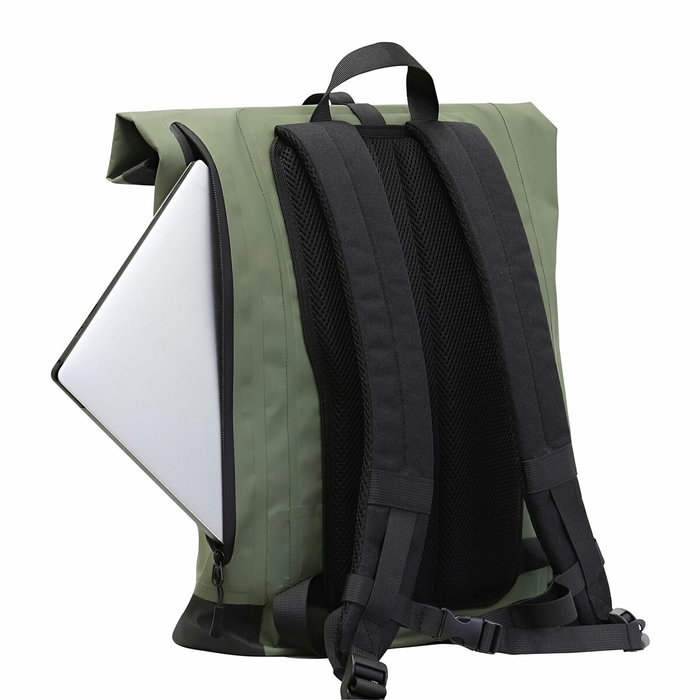 T'nB Mochila Rollup Impermeable 25L Verde