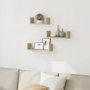 Moblekit Set de 3 Estantes Flotantes SVEN Roble