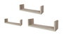 Moblekit Set de 3 Estantes Flotantes Roble