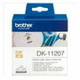 Brother Etiquetas Circulares para CD/DVD 58mm de Película Plástica (100 Unidades)