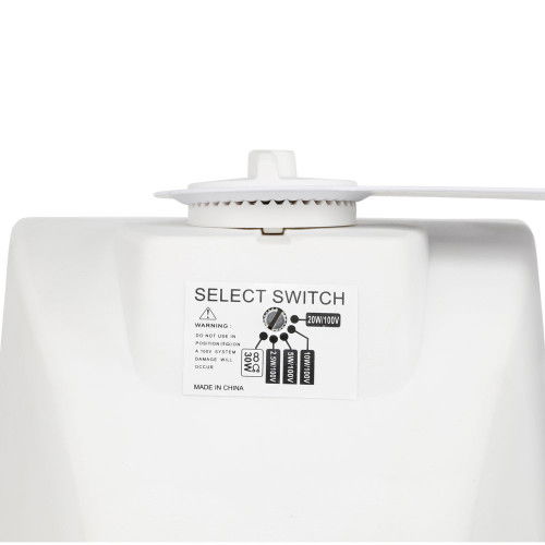 LD Systems CWMS 52 W 100 V Altavoz de 2 vías, 30W, Inalámbrico, Blanco