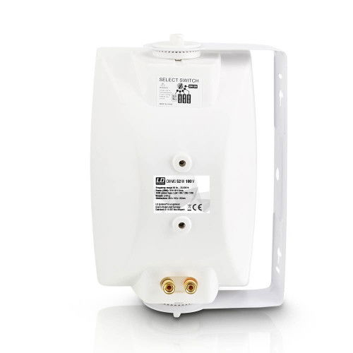 LD Systems CWMS 52 W 100 V Altavoz de 2 vías, 30W, Inalámbrico, Blanco