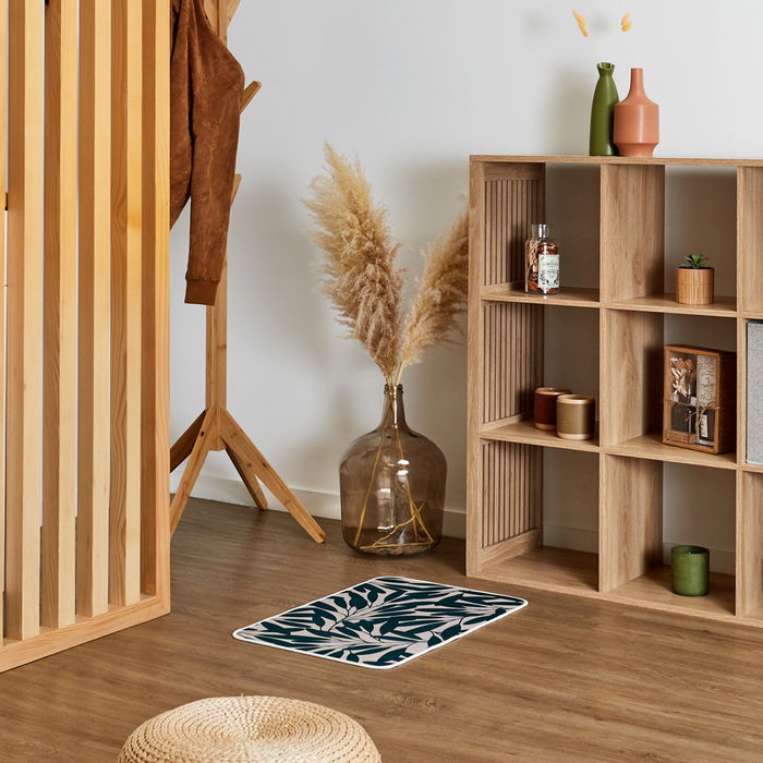 Je cherche une Idee Felpudo Interior Antideslizante 45x60 cm Modelos Surtidos Verde Azul Terracota