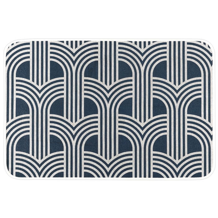 Je cherche une Idee Felpudo Interior Antideslizante 45x60 cm Modelos Surtidos Verde Azul Terracota