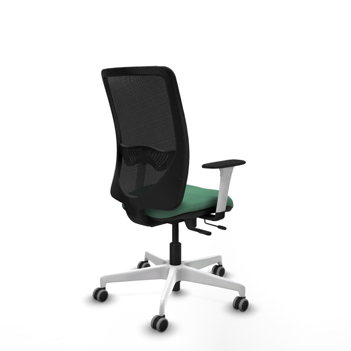 PIQUERAS Y CRESPO Silla de oficina Zulema Verde esmeralda y Negro PIQUERAS Y CRESPO Silla de oficina Zulema Verde esmeralda y Negro