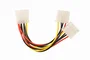 Gembird CC-PSU-1 cable de alimentación Molex de 4 pines macho a doble Molex hembra