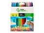 Liderpapel Rotulador Slim Caja 24 Unidades Colores Surtidos Punta Fina 2mm Tinta Lavable