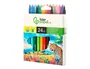 Liderpapel Rotulador Slim Caja 24 Unidades Colores Surtidos Punta Fina 2mm Tinta Lavable