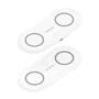 Aisens Cargador Inalámbrico 2 en 1 15W Blanco ASCH-15W2WC059-W