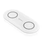 Aisens Cargador Inalámbrico 2 en 1 15W Blanco ASCH-15W2WC059-W
