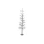 DKD Home Decor Árbol de Navidad LED de Metal 40x40x120 con Luz Cálida