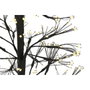 DKD Home Decor Árbol de Navidad LED de Metal 40x40x120 con Luz Cálida