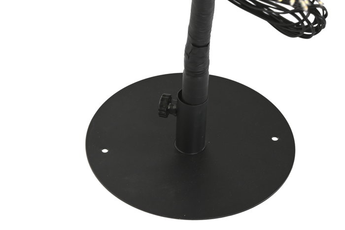 DKD Home Decor Árbol de Navidad Metálico LED Negro 40 x 120 x 40 cm