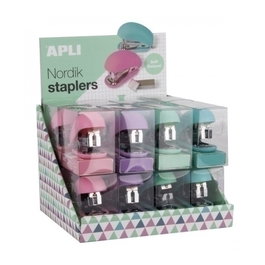 APLI Grapadora Nordik Collection Colores Pastel Surtidos