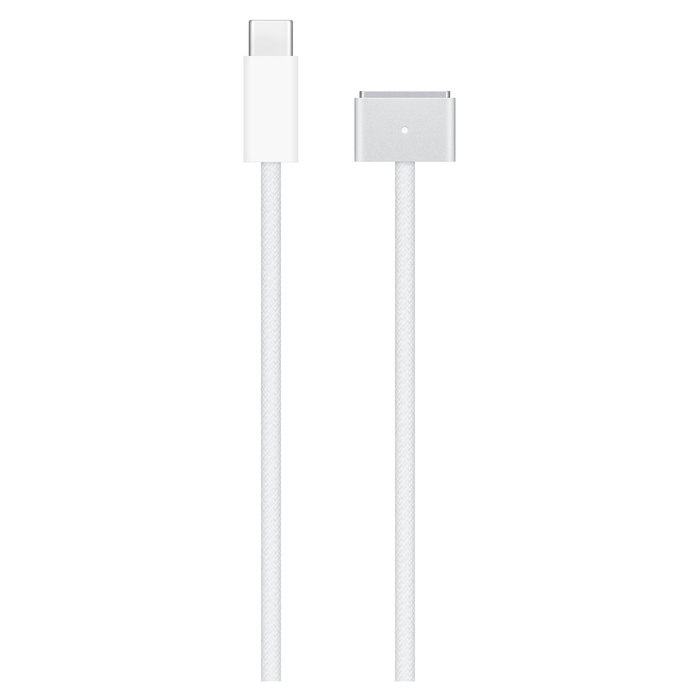 Apple MW613ZM/A Cable USB-C a MagSafe 3 de 2 metros Plata para MacBook Air/Pro - Carga rápida