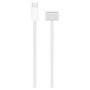 Apple MW613ZM/A Cable USB-C a MagSafe 3 de 2 metros Plata para MacBook Air/Pro - Carga rápida
